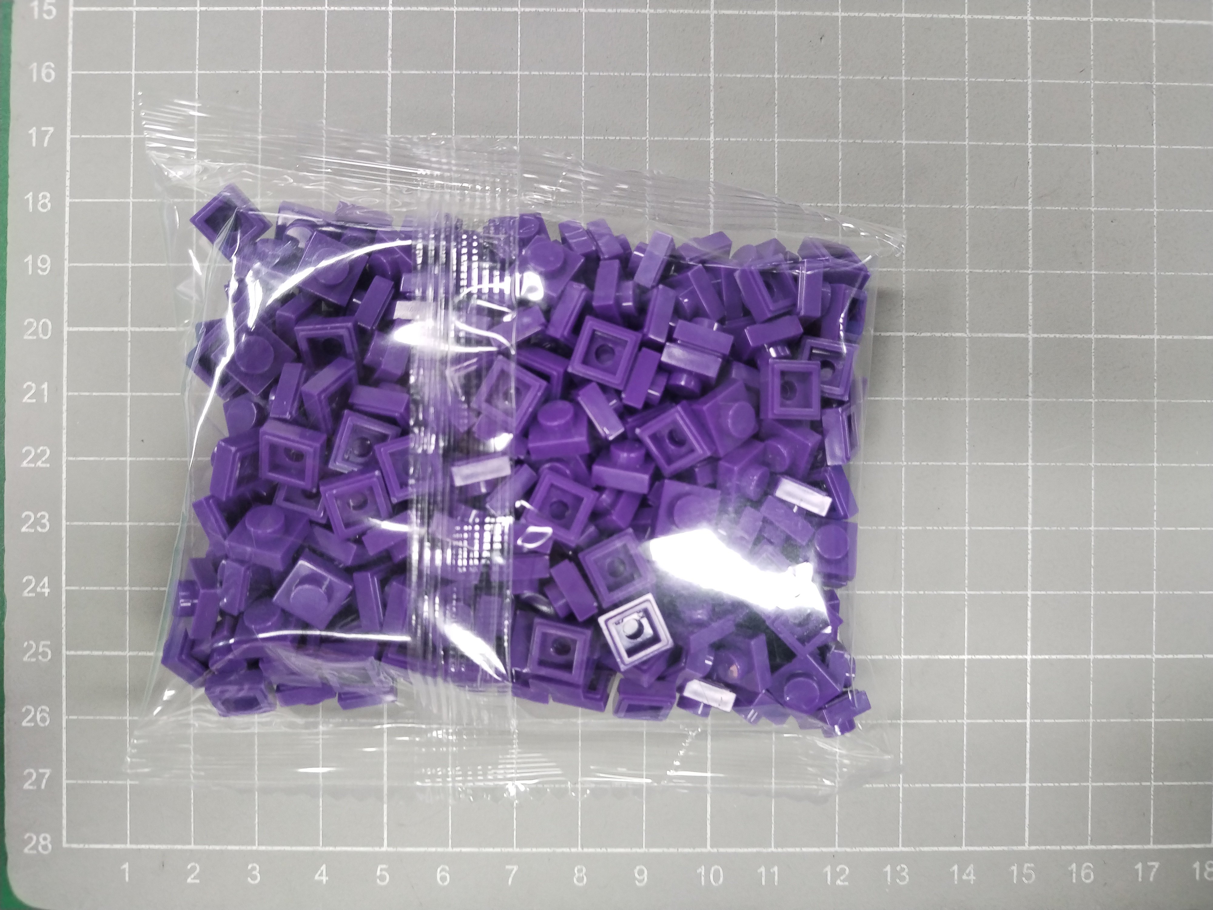 QC Photo - 30 Options building block  1*1 50g compatible with Lego style 3024