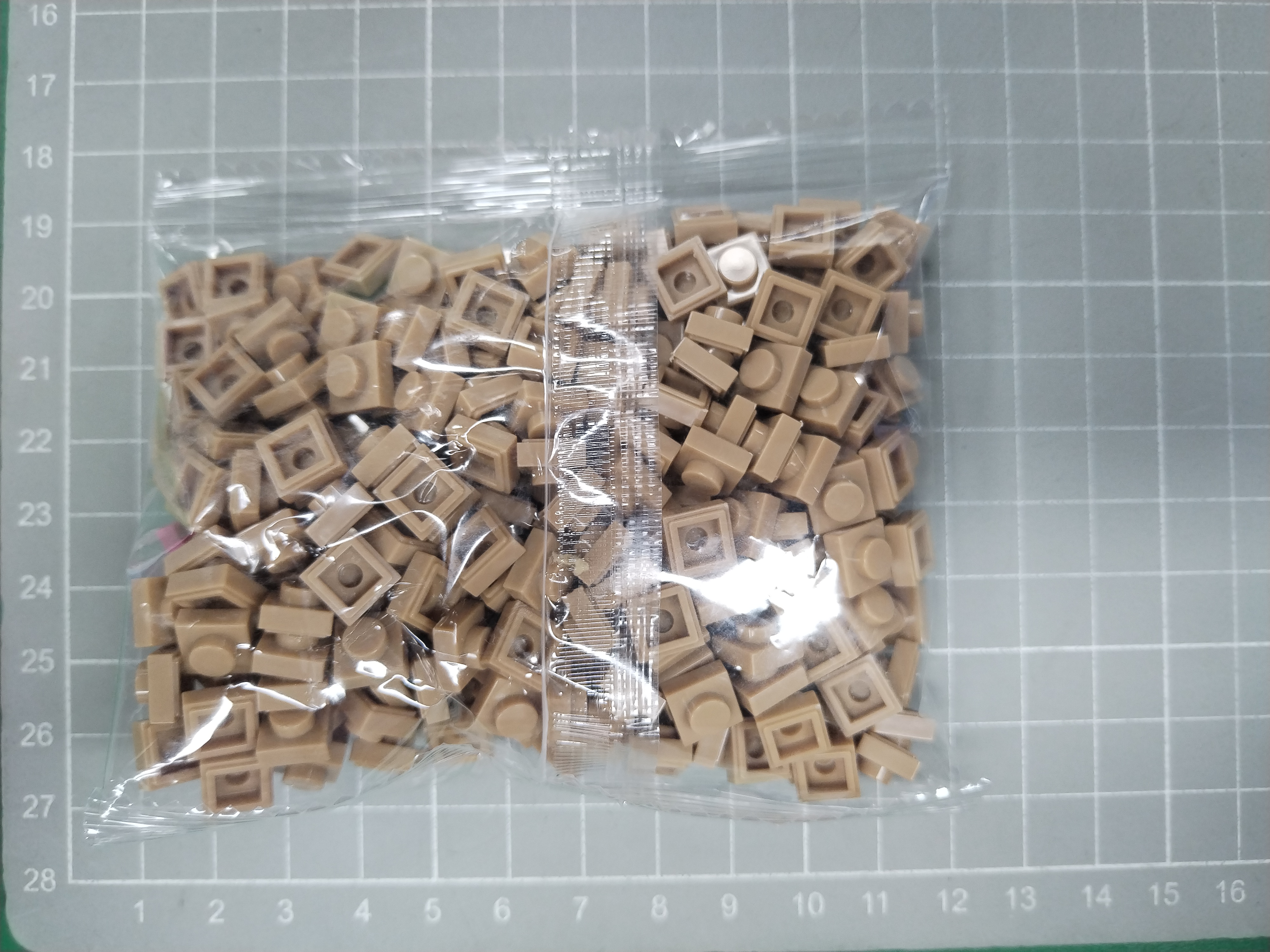 QC Photo - 30 Options building block  1*1 50g compatible with Lego style 3024