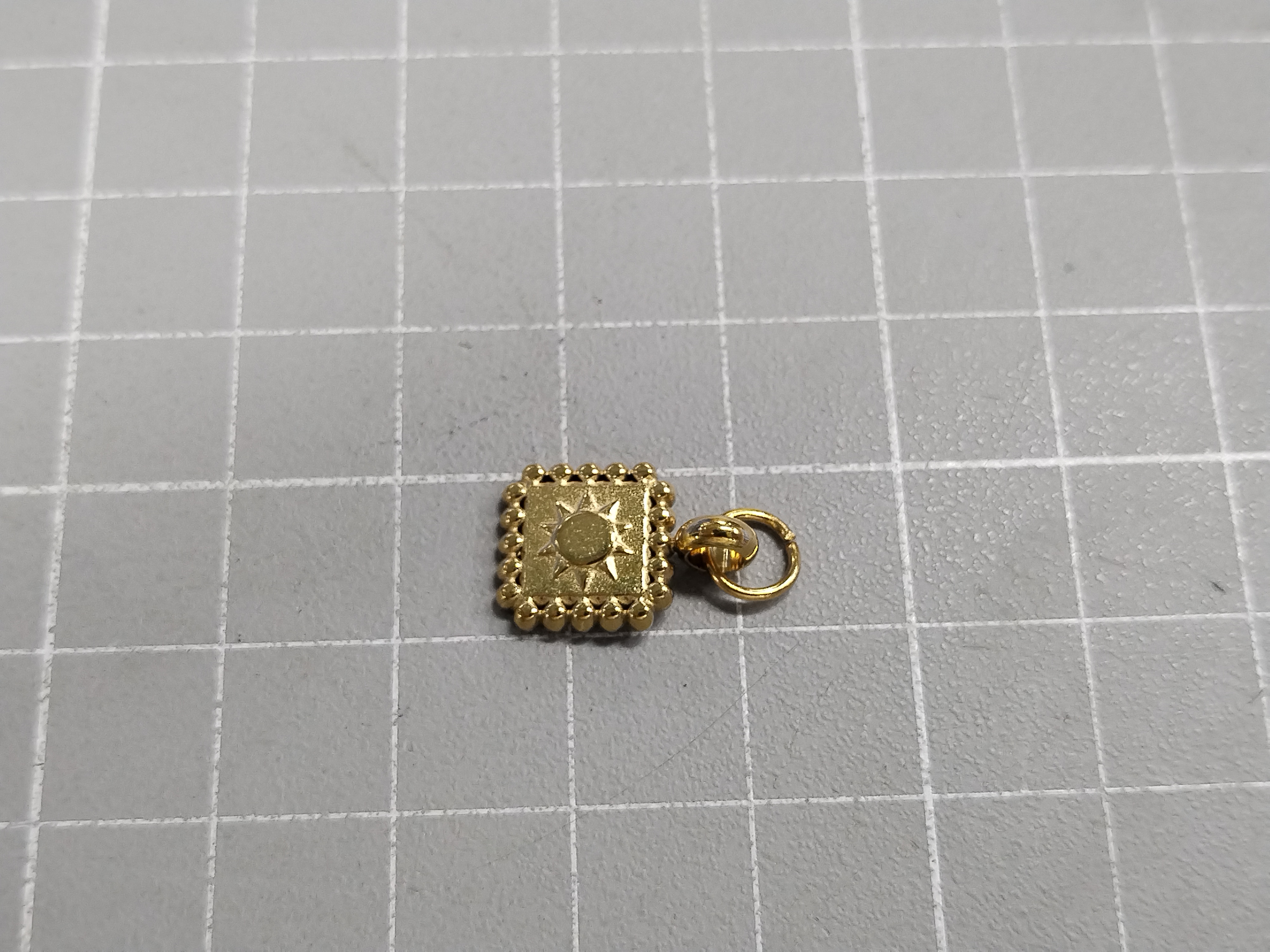 QC Photo - 15 Options mini elephant lotus love single pendant 18K gold color