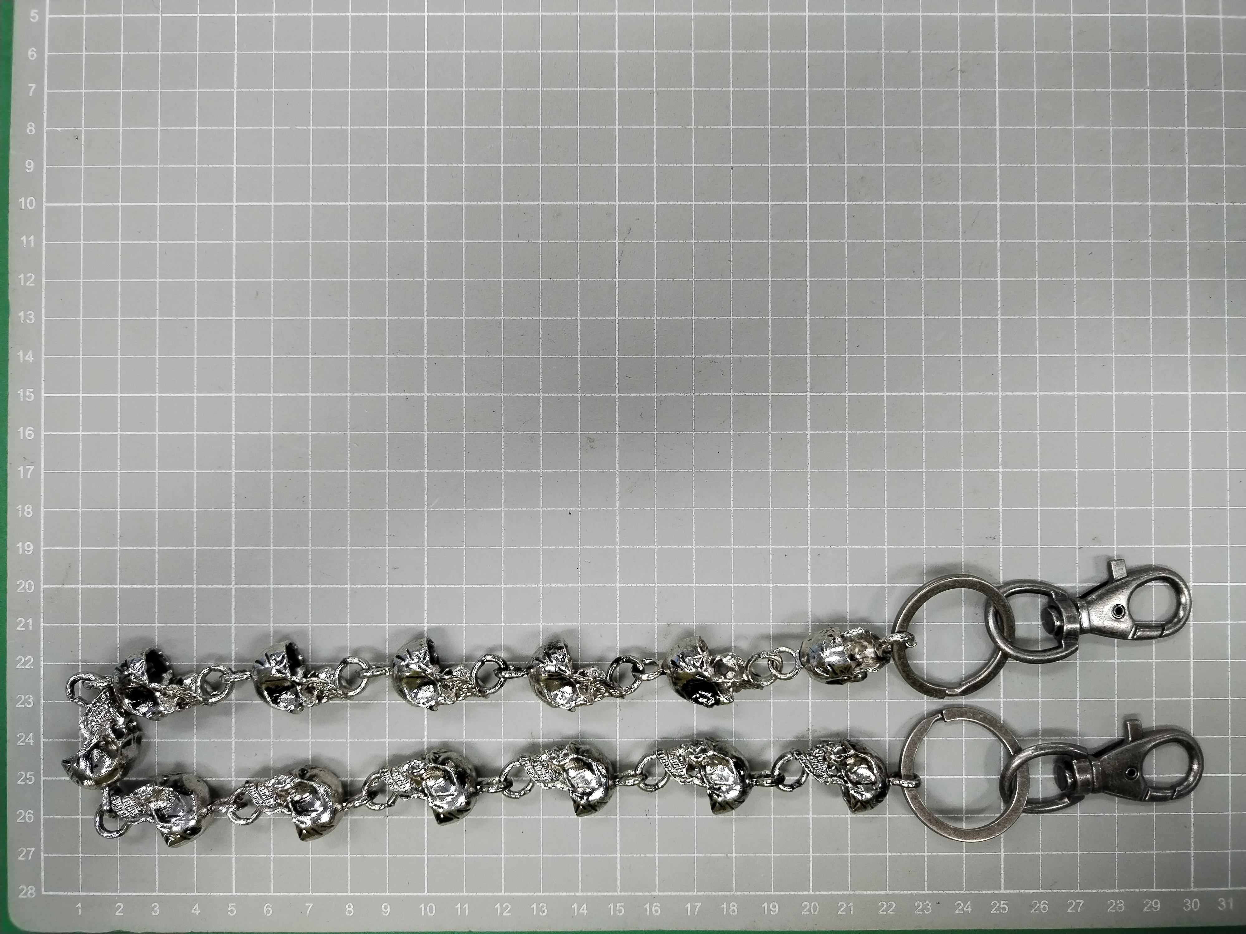 QC Photo - Skull Wallet Chain