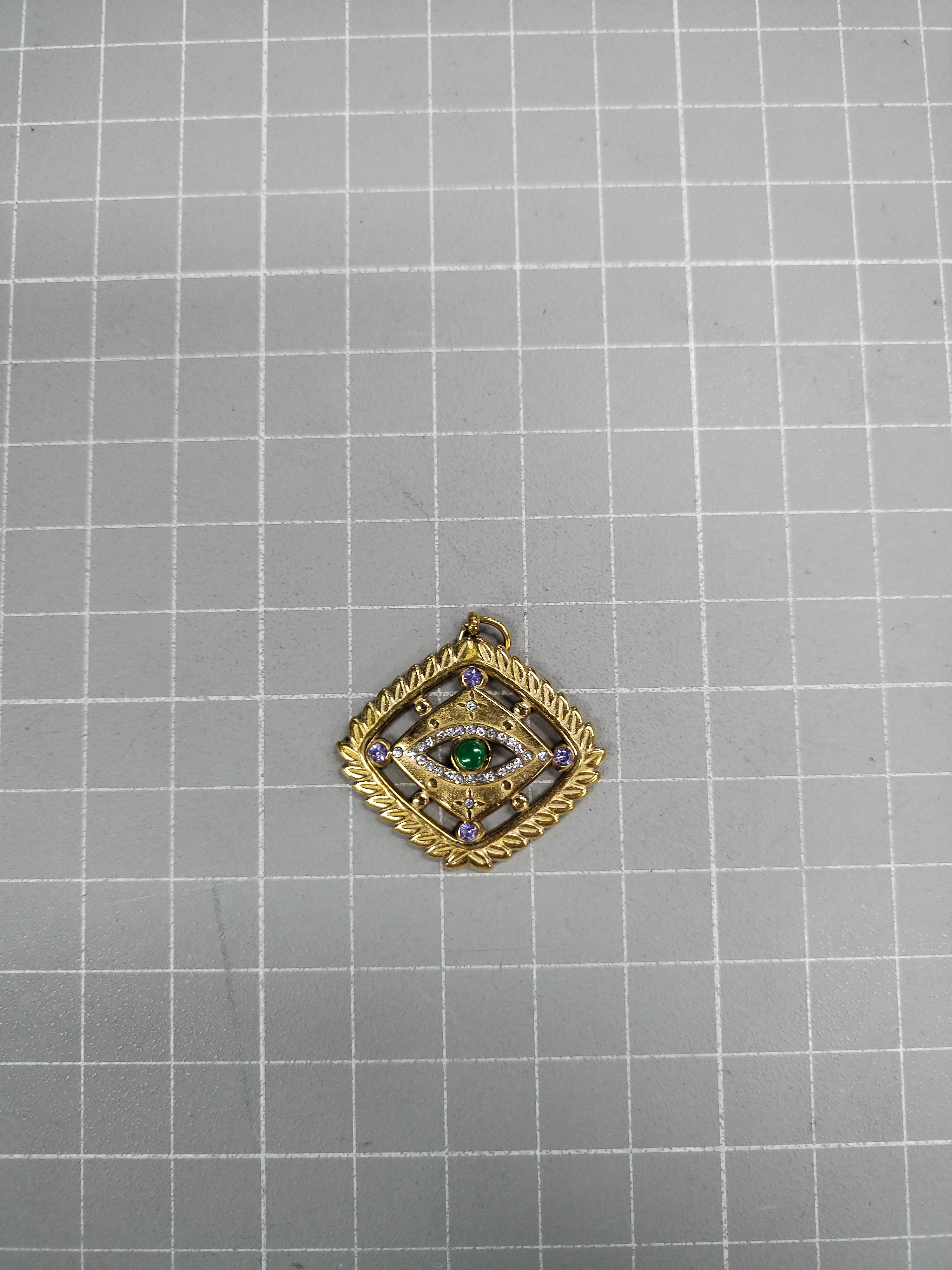 QC Photo - 15 Options mini elephant lotus love single pendant 18K gold color