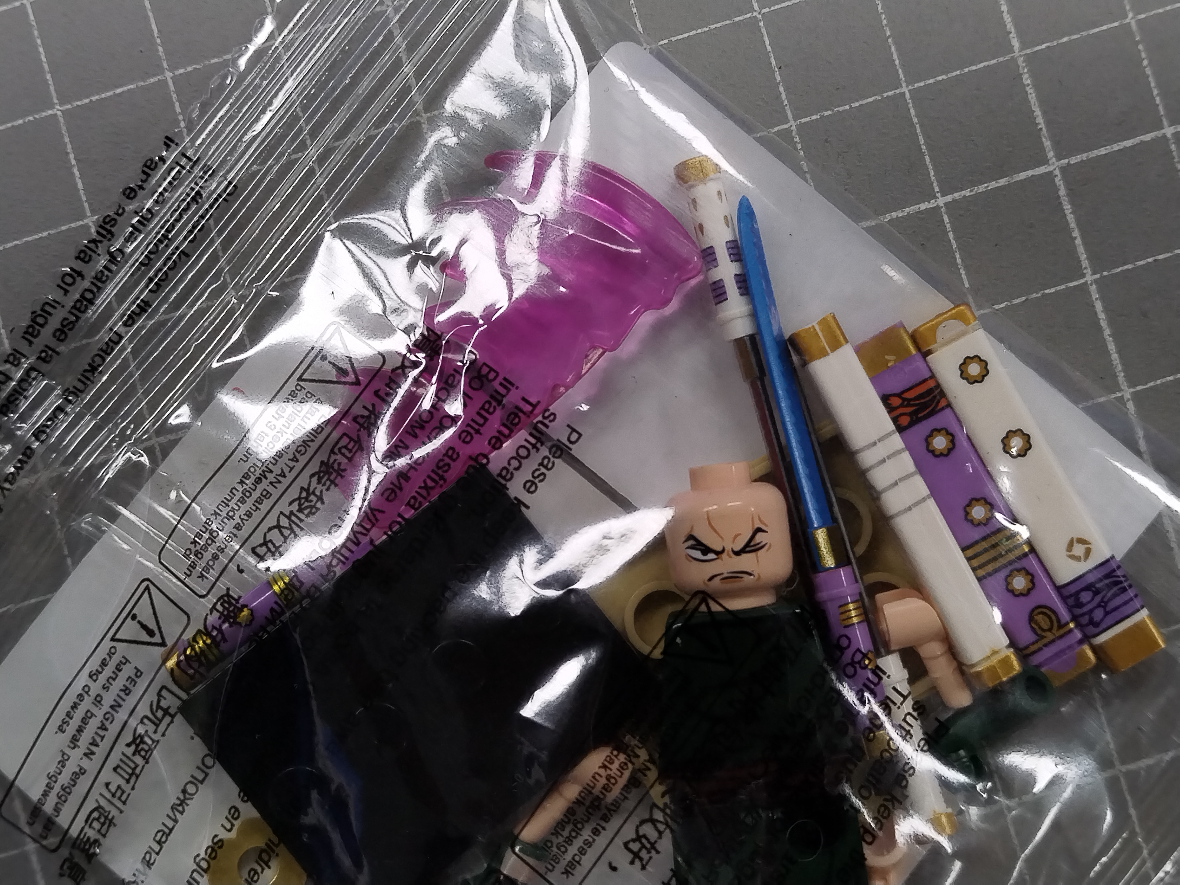 QC Photo - Lego One Piece Figures