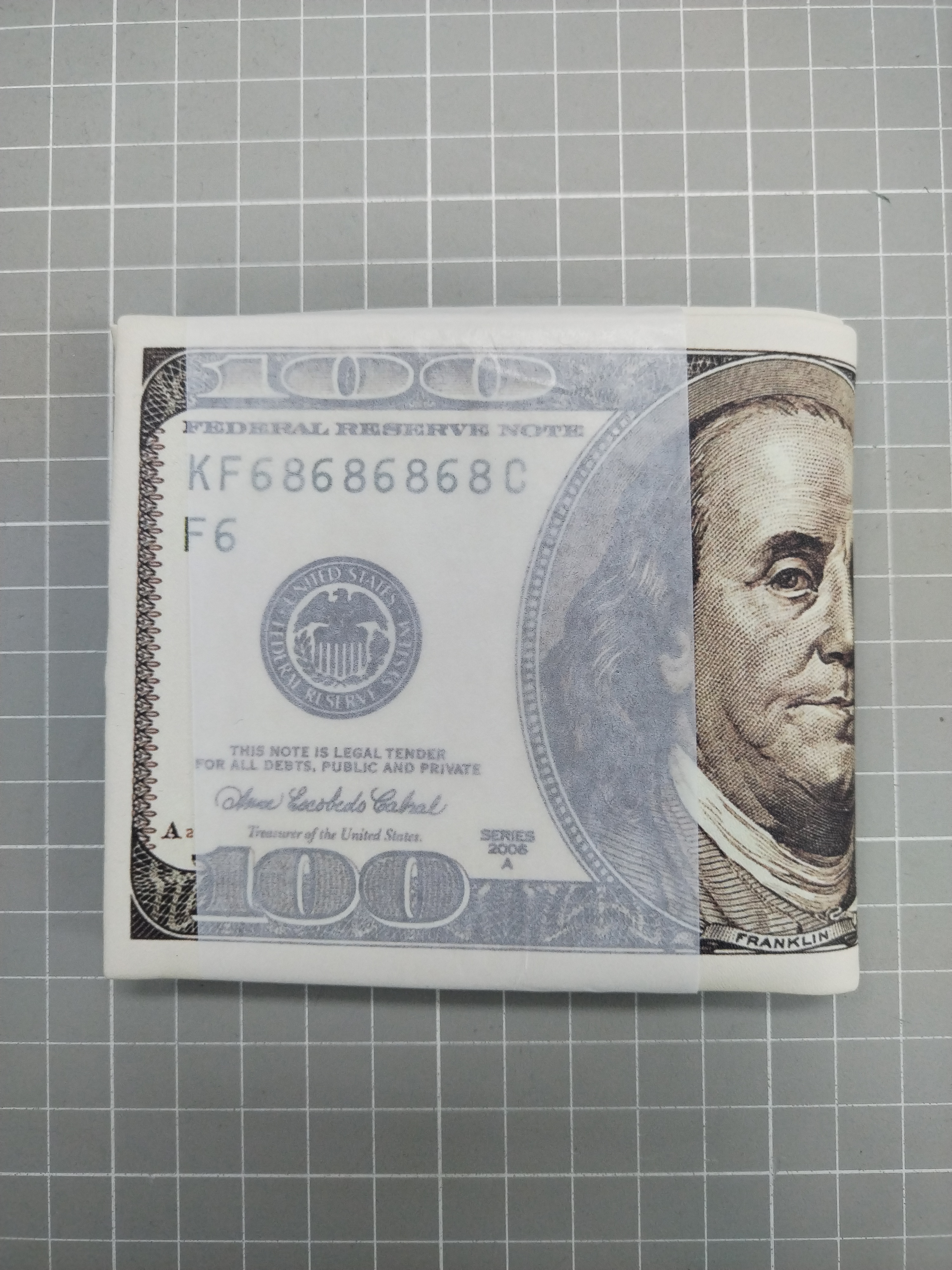 QC Photo - Dollar Bill Wallet