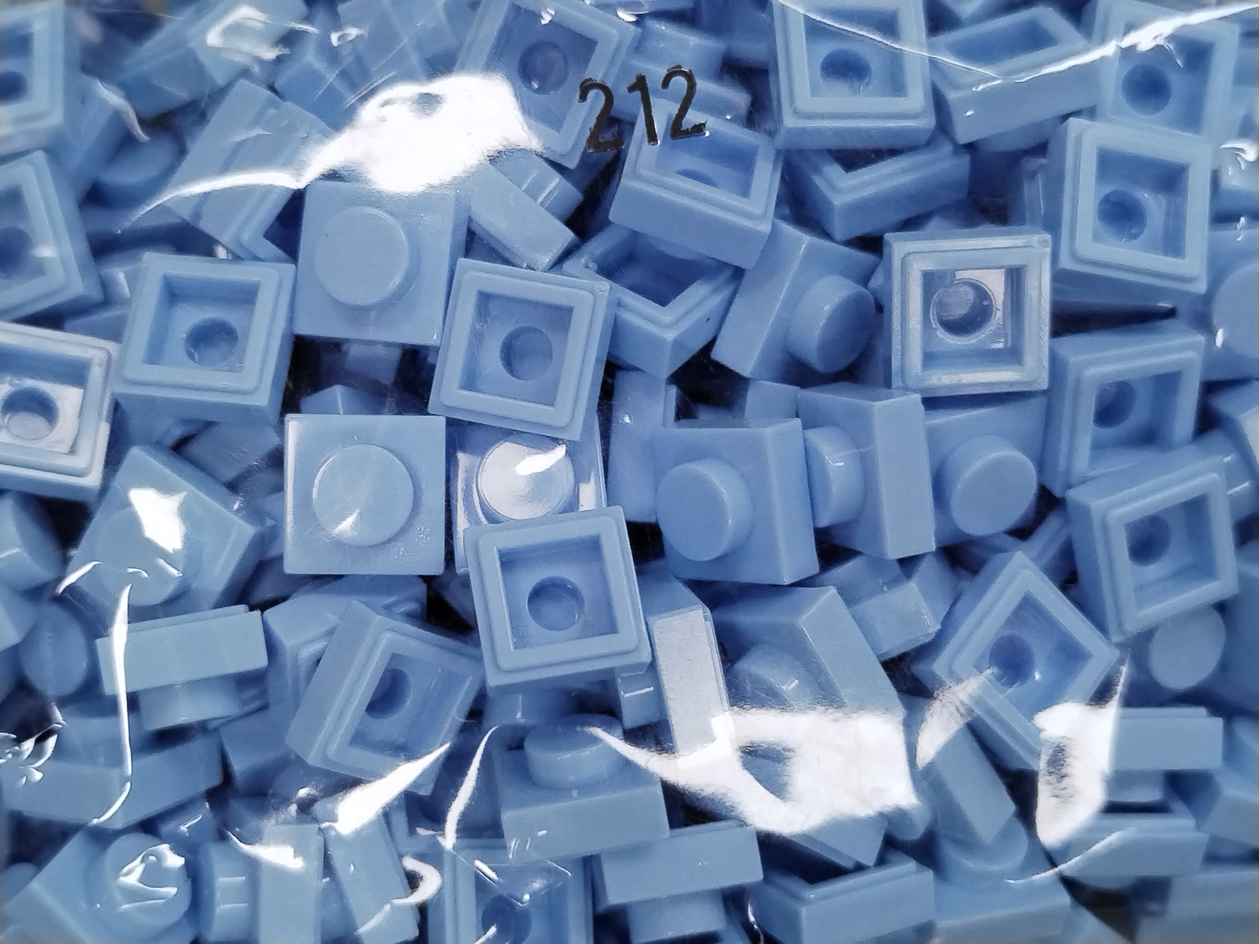 QC Photo - 30 Options building block  1*1 50g compatible with Lego style 3024