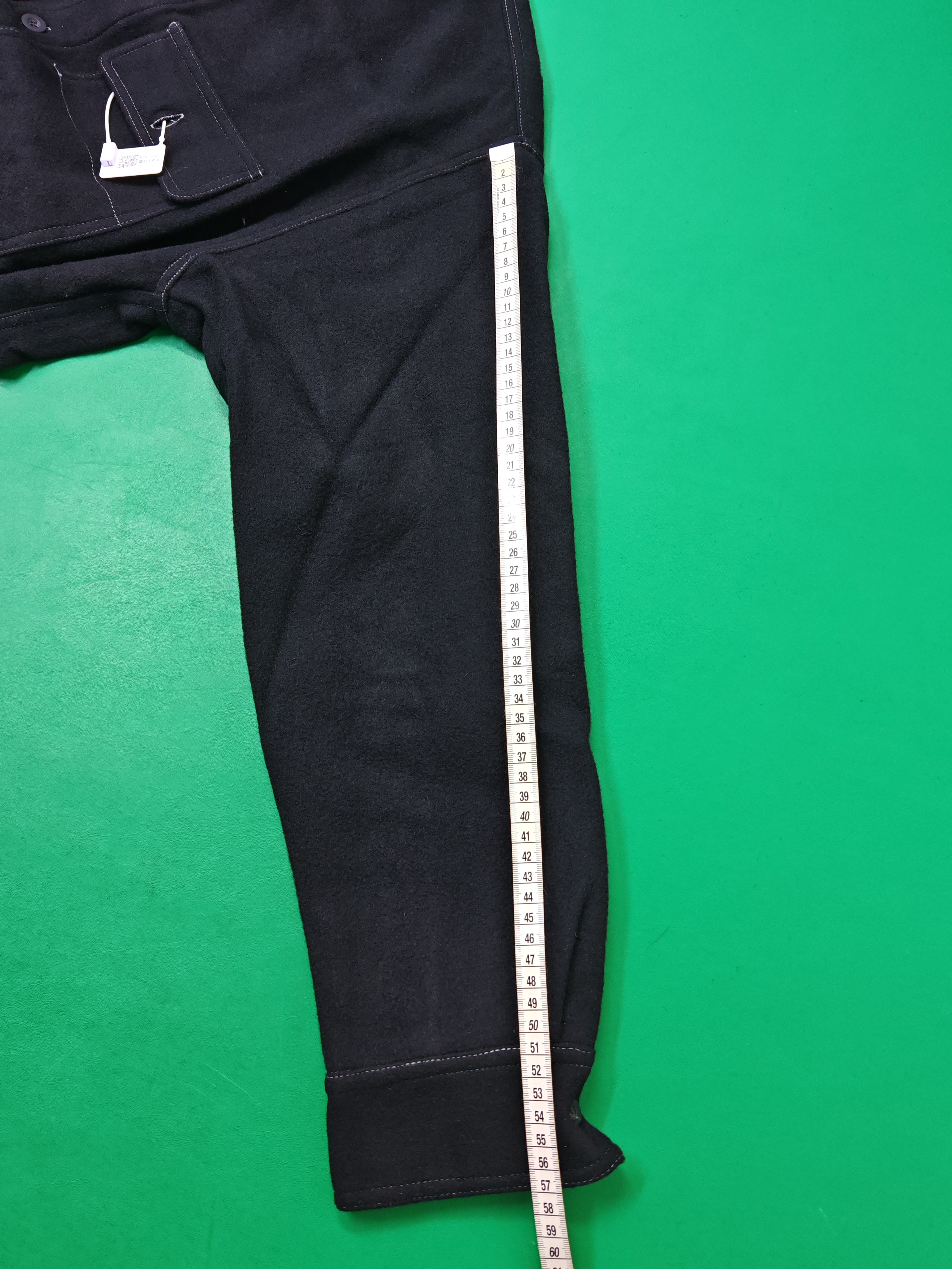 QC Photo - Vuja De Kimono-Dyed Wool Overshirt Jacket