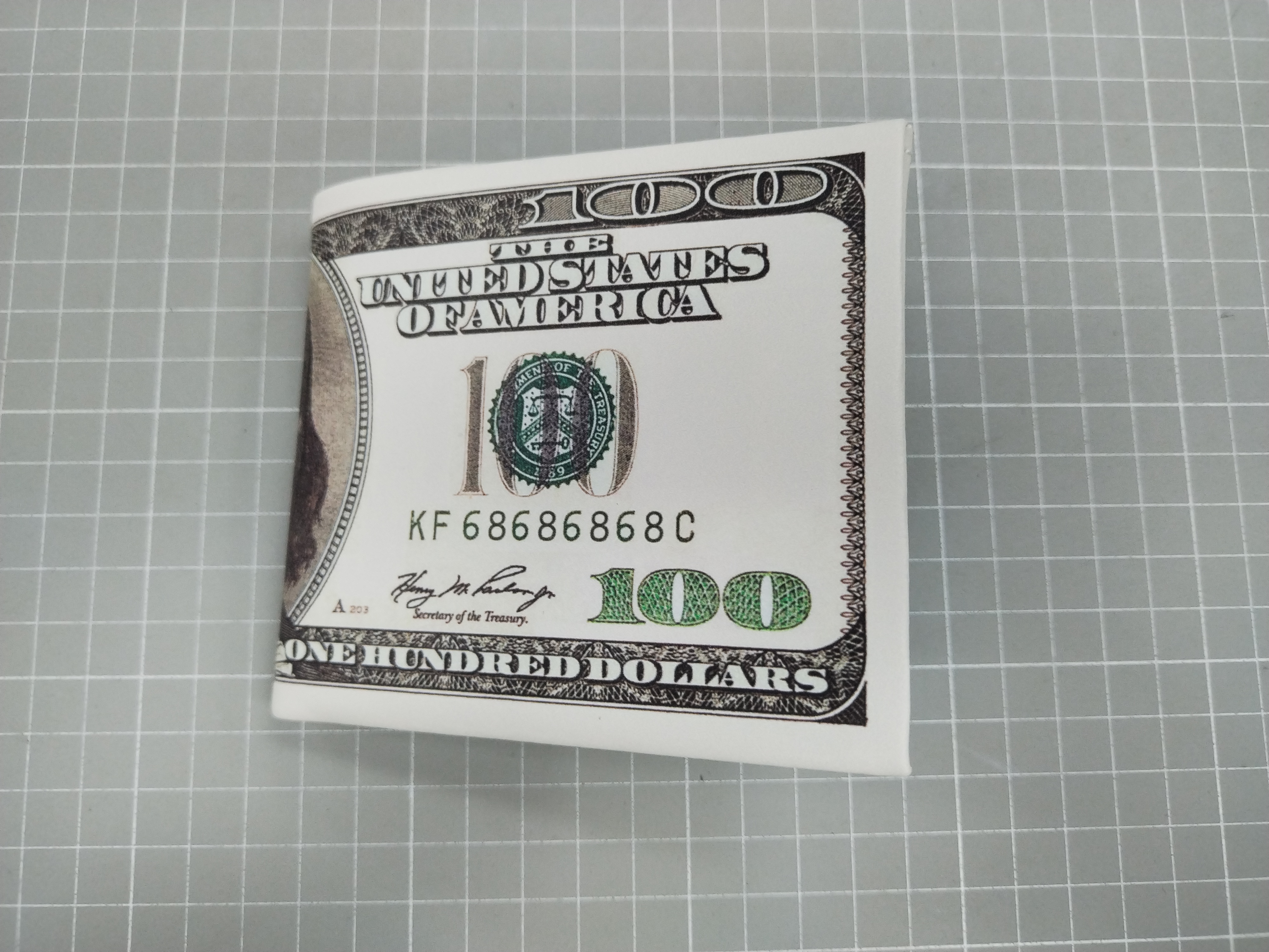 QC Photo - Dollar Bill Wallet