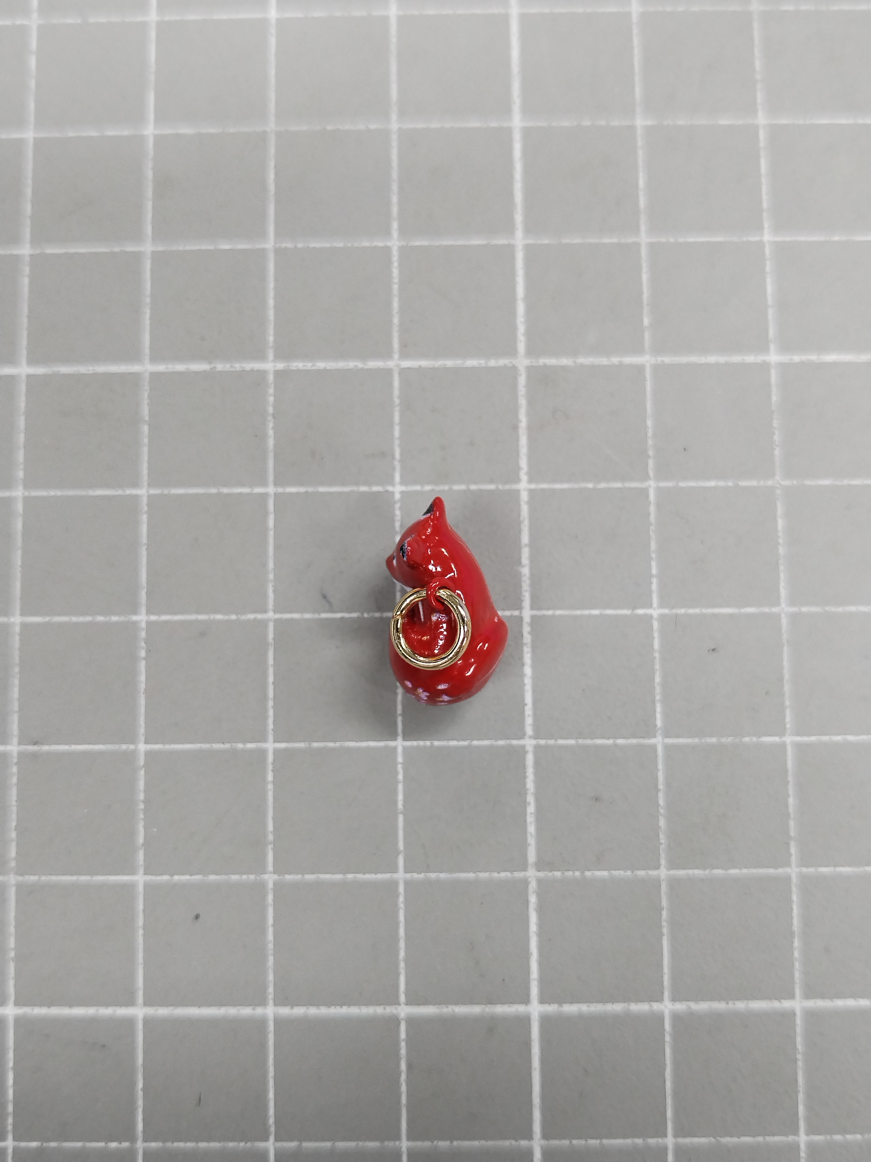 QC Photo - 15 Options Cute Raccoon Little Fox Kitten single pendant 18K Gold