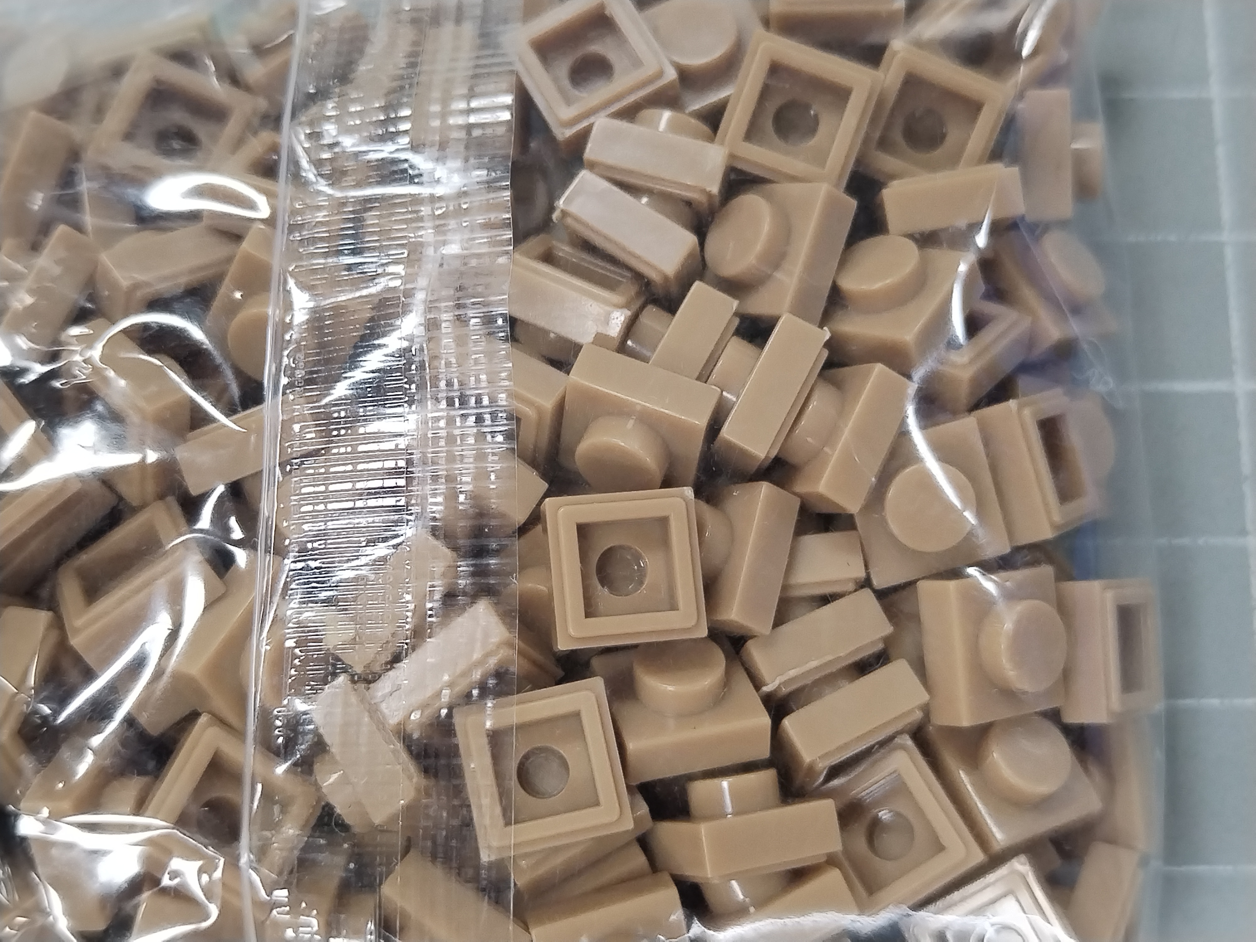 QC Photo - 30 Options building block  1*1 50g compatible with Lego style 3024