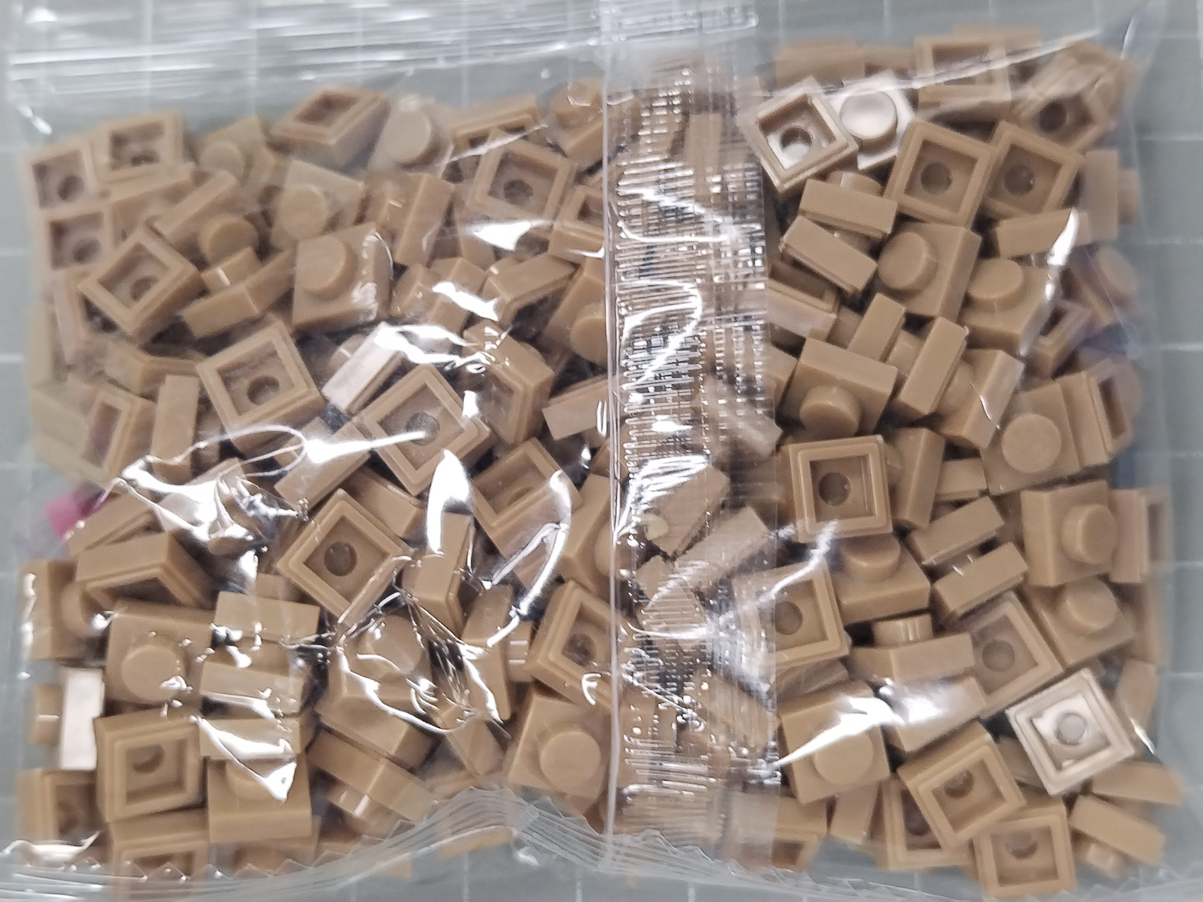 QC Photo - 30 Options building block  1*1 50g compatible with Lego style 3024