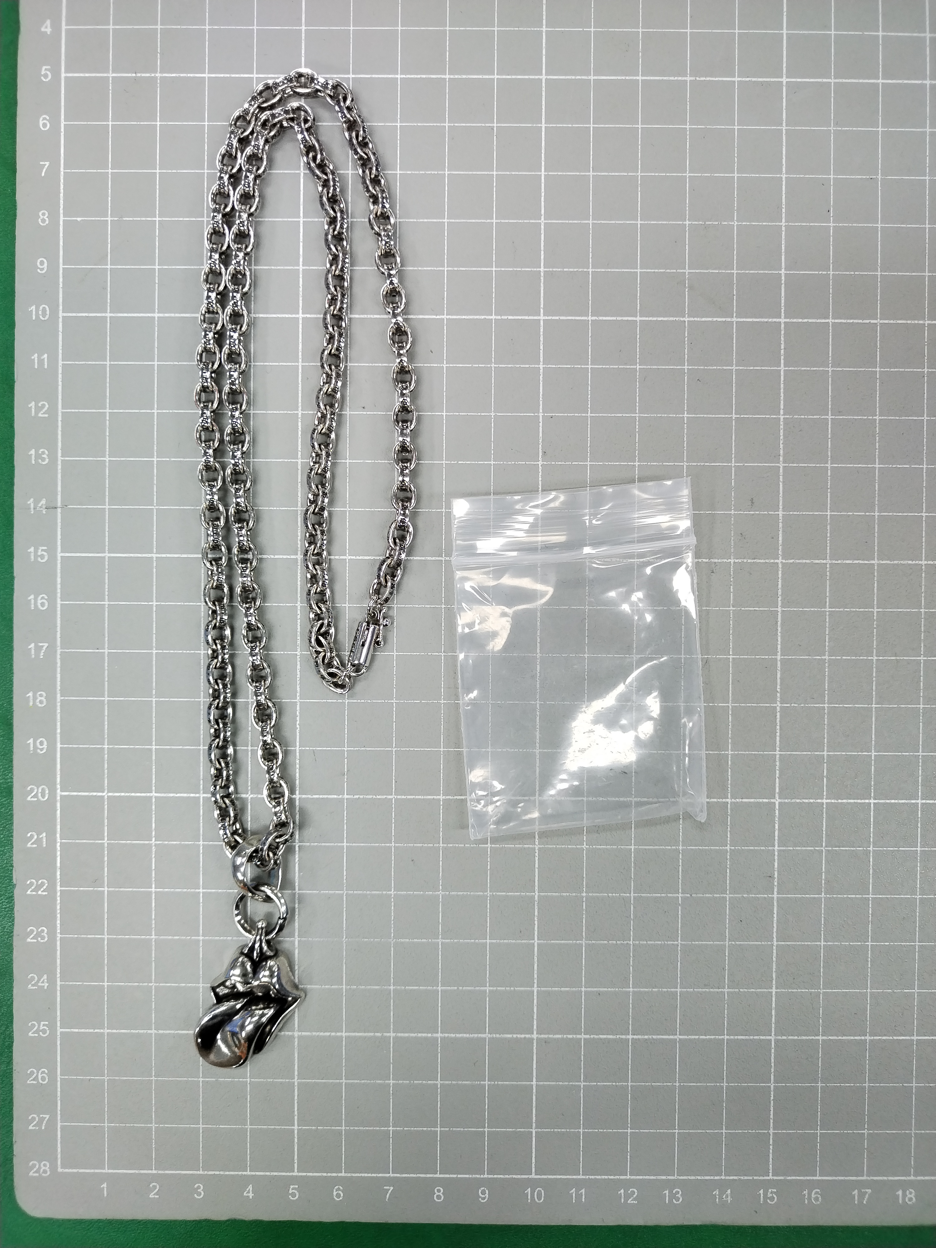 QC Photo - Chrome Hearts Chain + Pendant