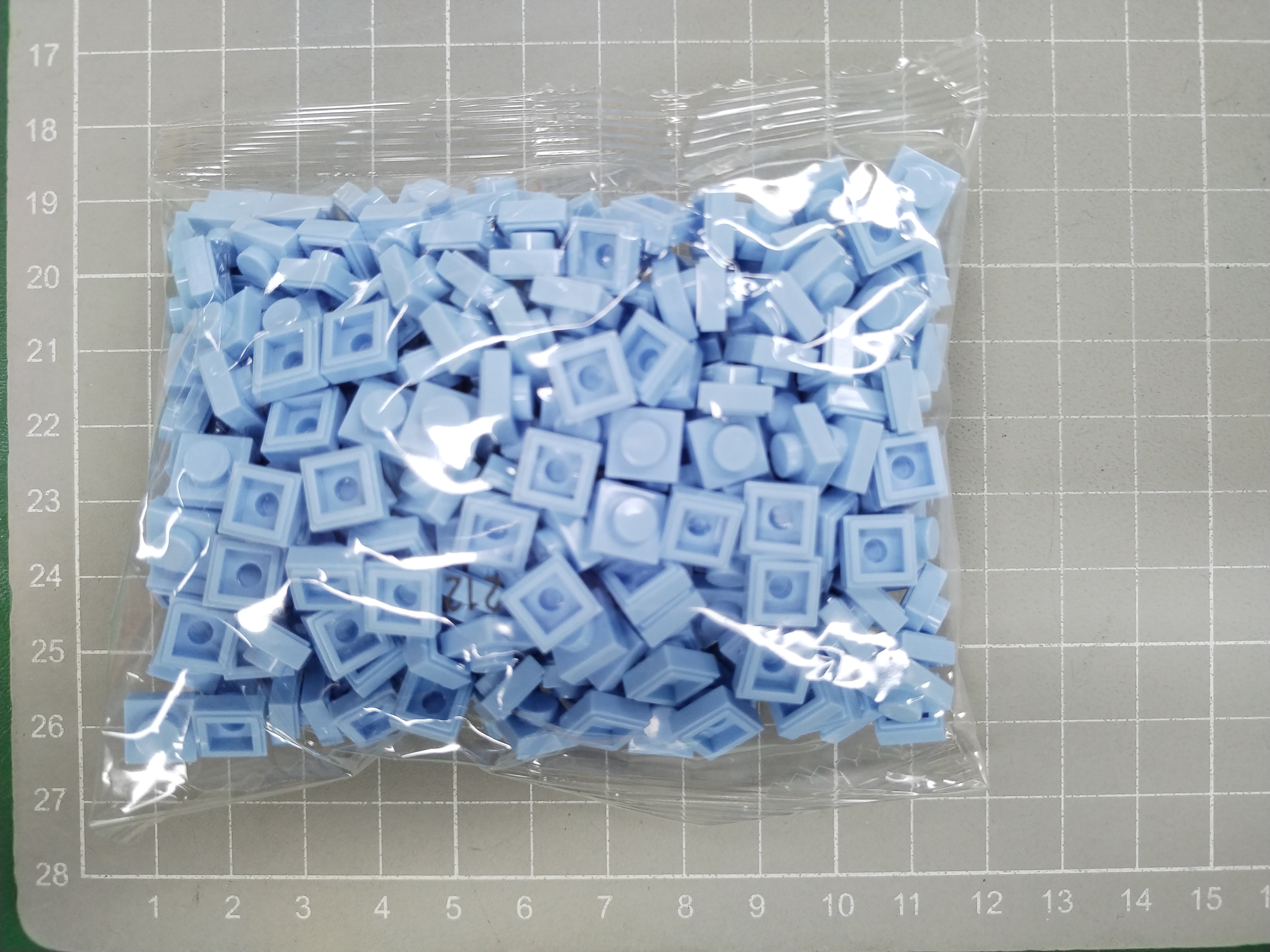 QC Photo - 30 Options building block  1*1 50g compatible with Lego style 3024