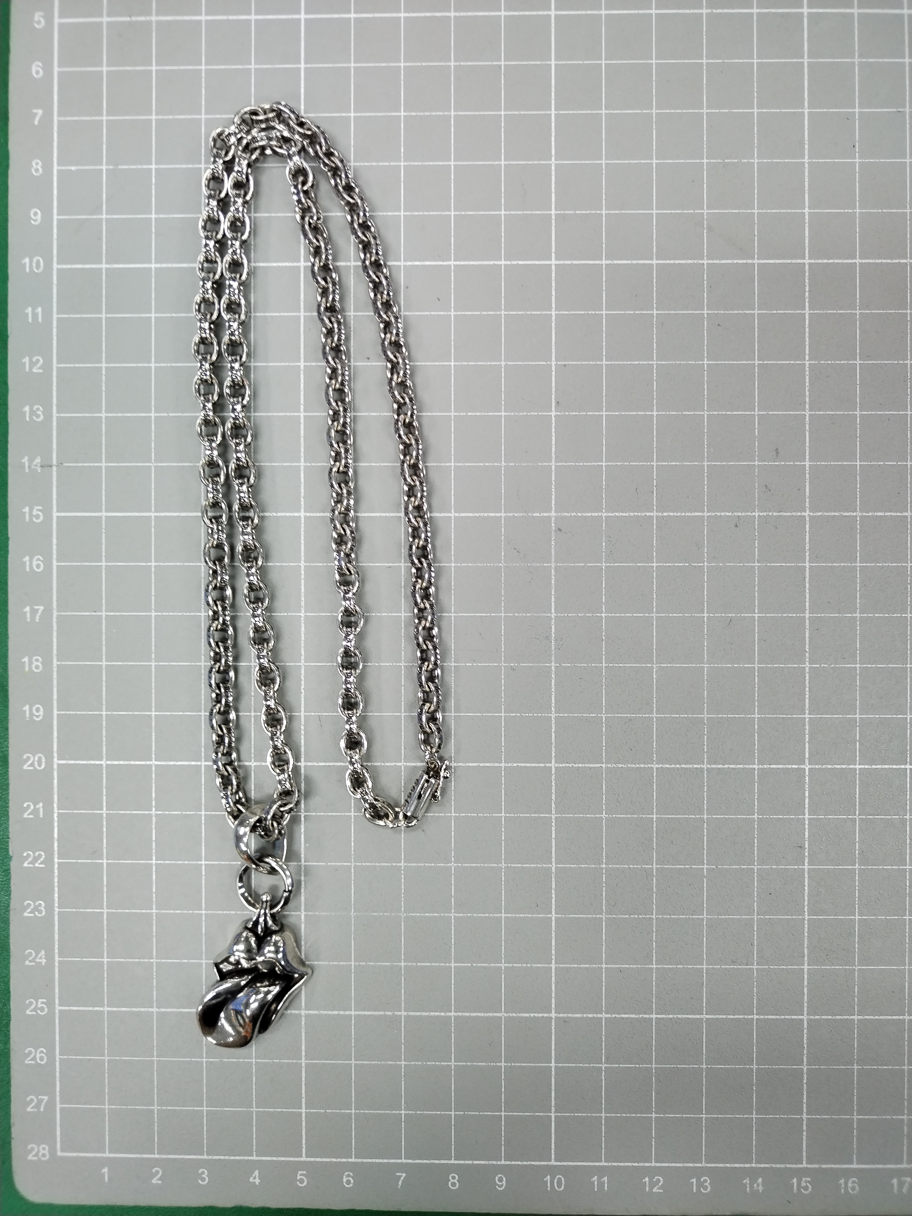 QC Photo - Chrome Hearts Chain + Pendant