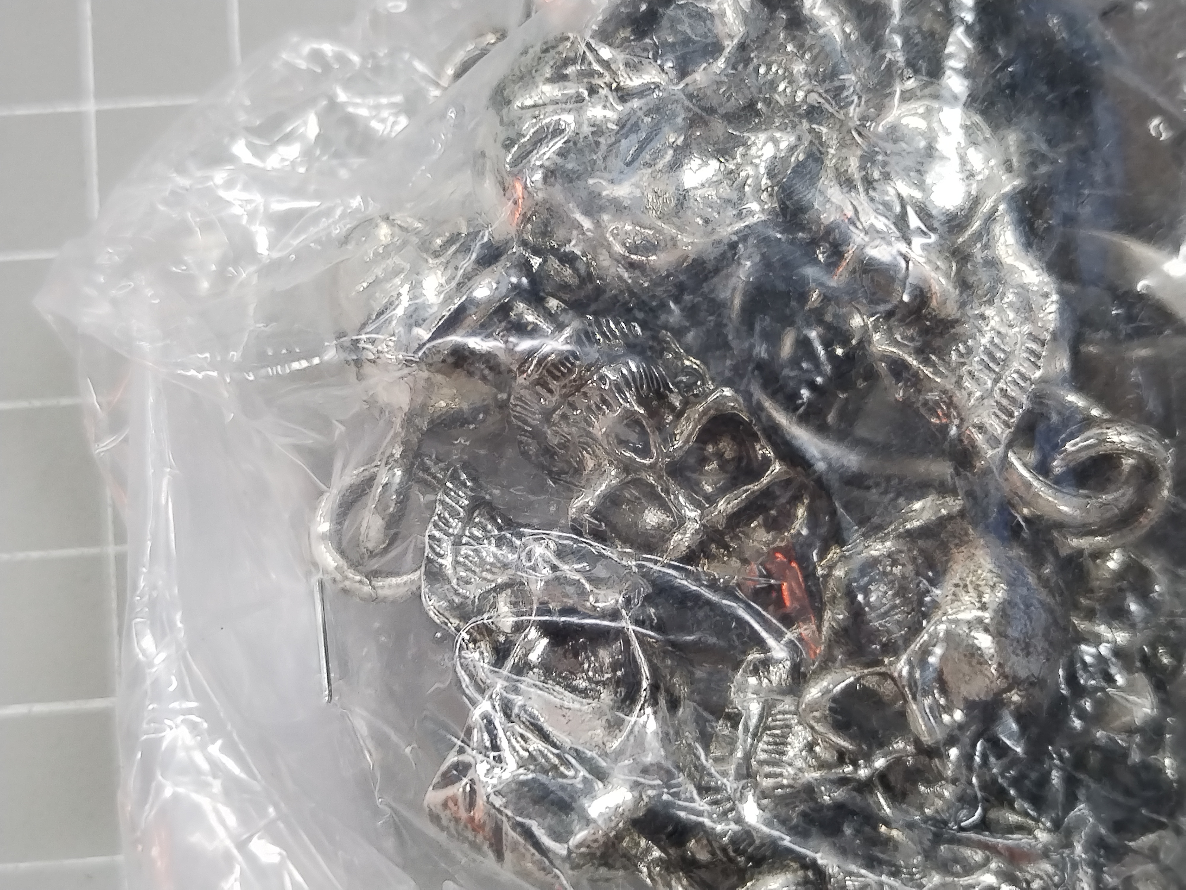 QC Photo - Skull Wallet Chain