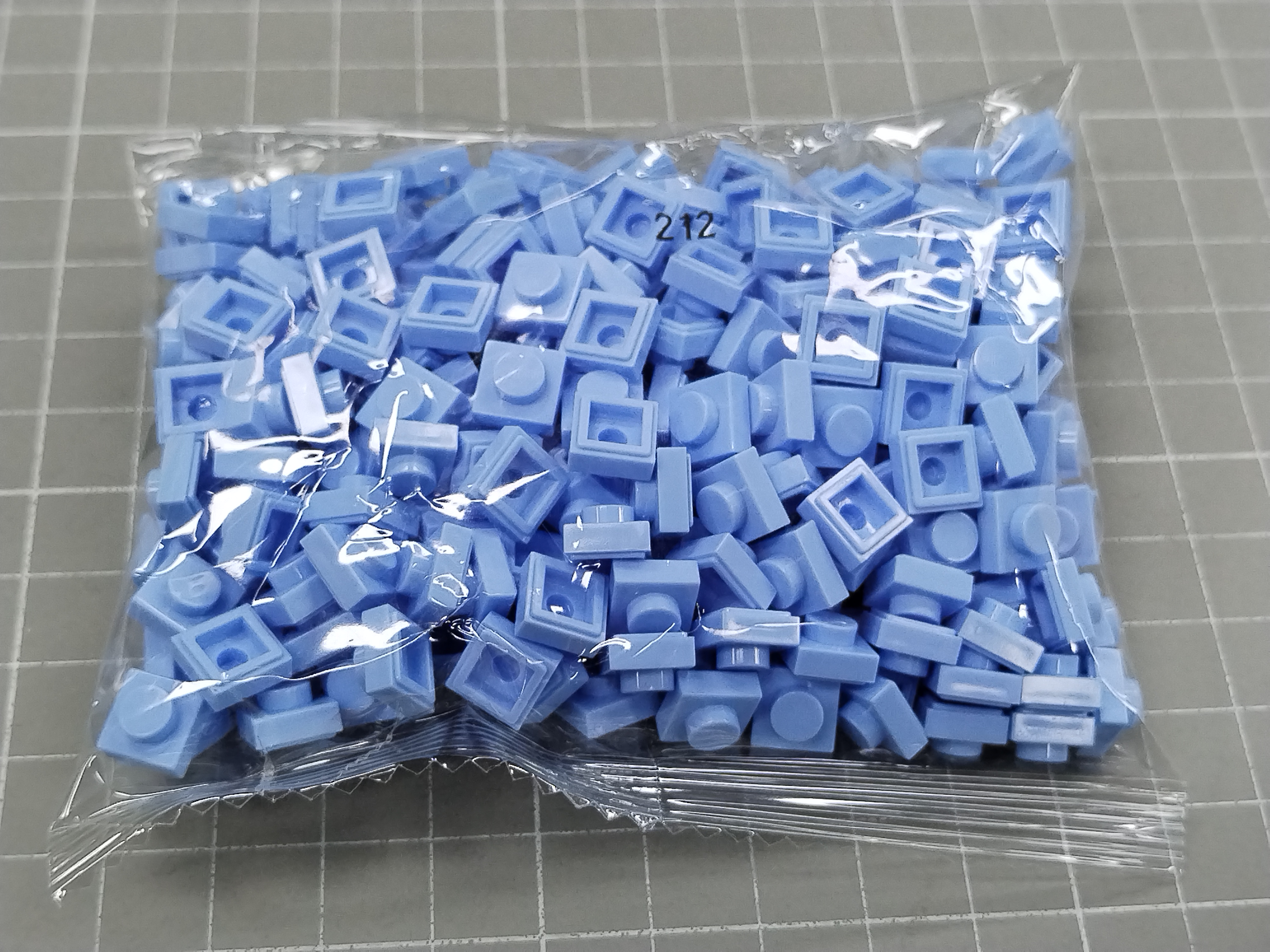 QC Photo - 30 Options building block  1*1 50g compatible with Lego style 3024
