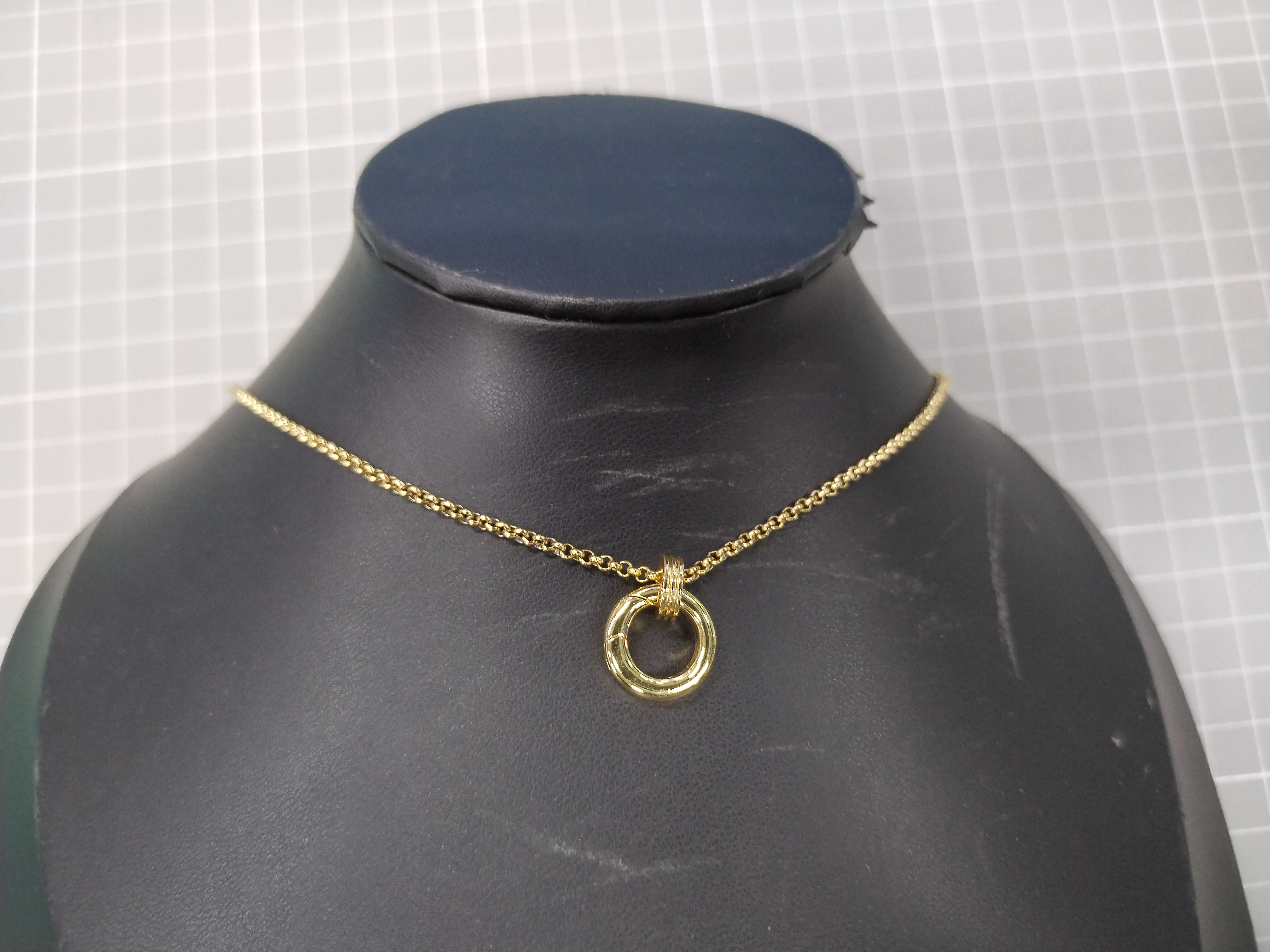 QC Photo - 15 Options Cute Raccoon Little Fox Kitten single pendant 18K Gold