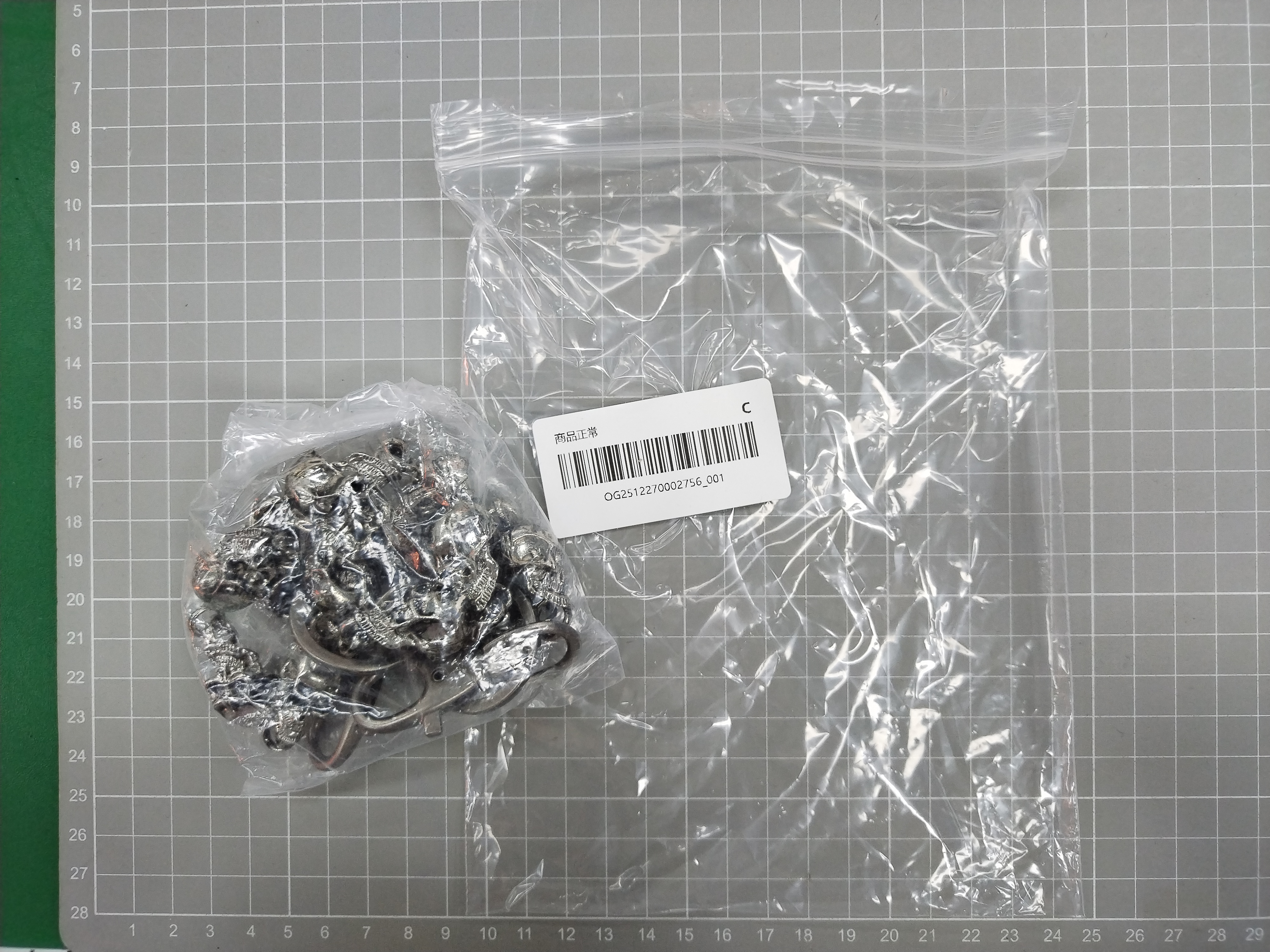 QC Photo - Skull Wallet Chain